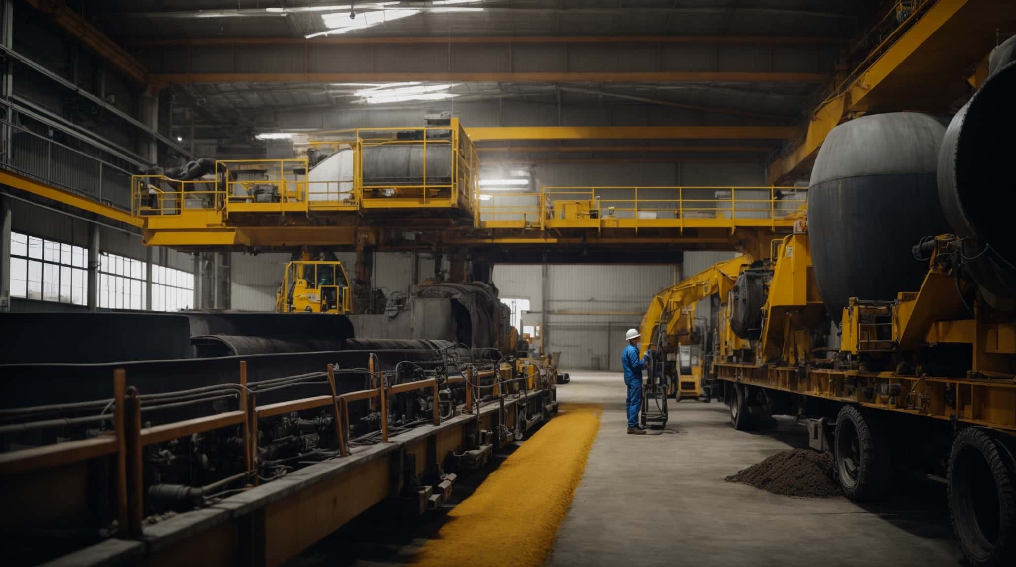 concrete plant maintenance