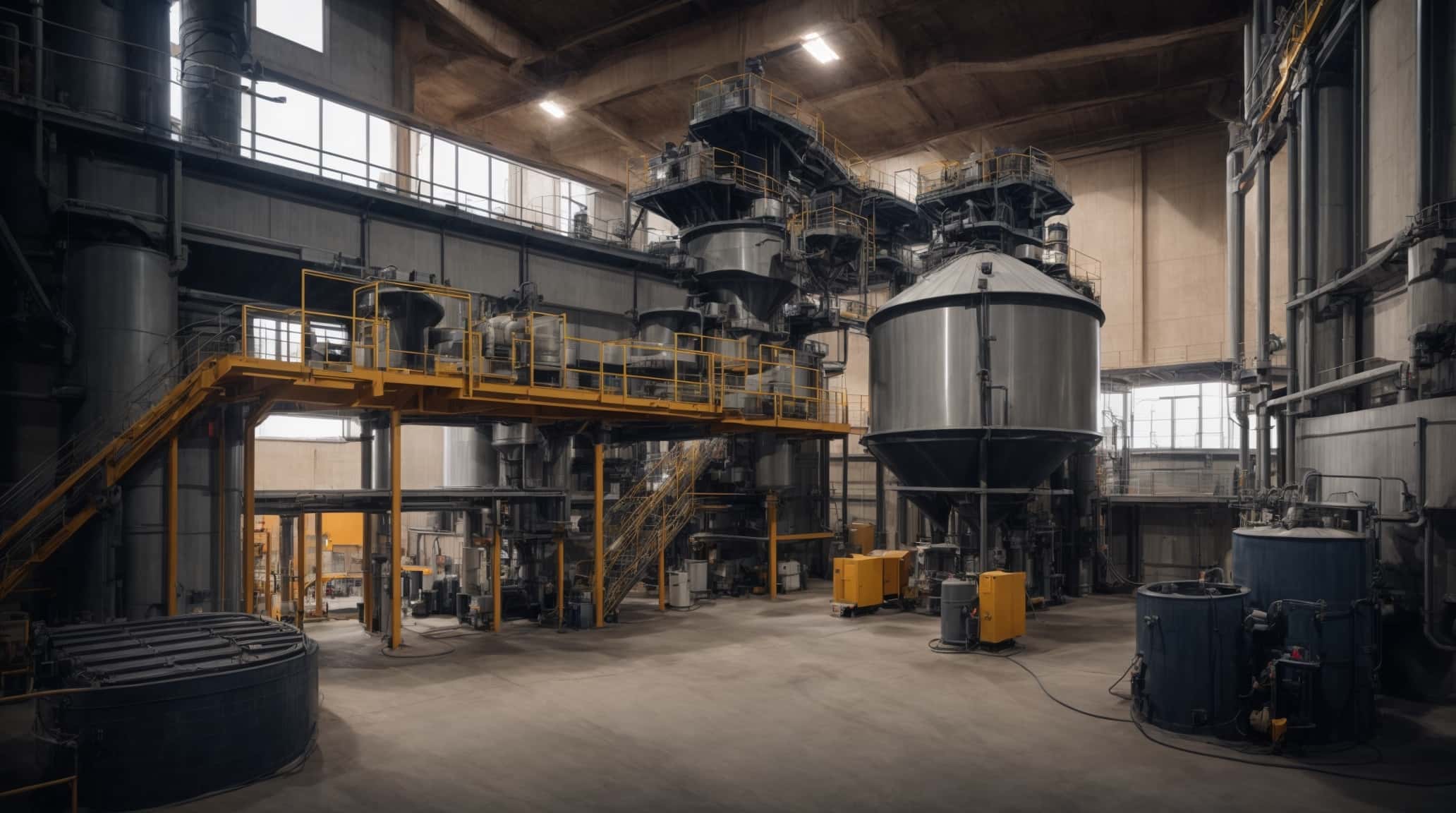 dry concrete batching plant