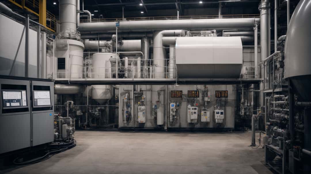 modern dry batch plant