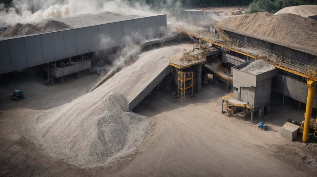 recycled concrete
