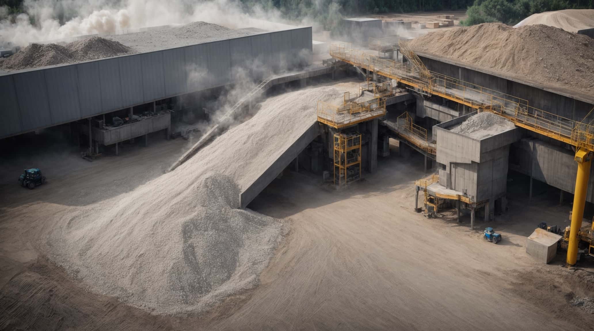 recycled concrete