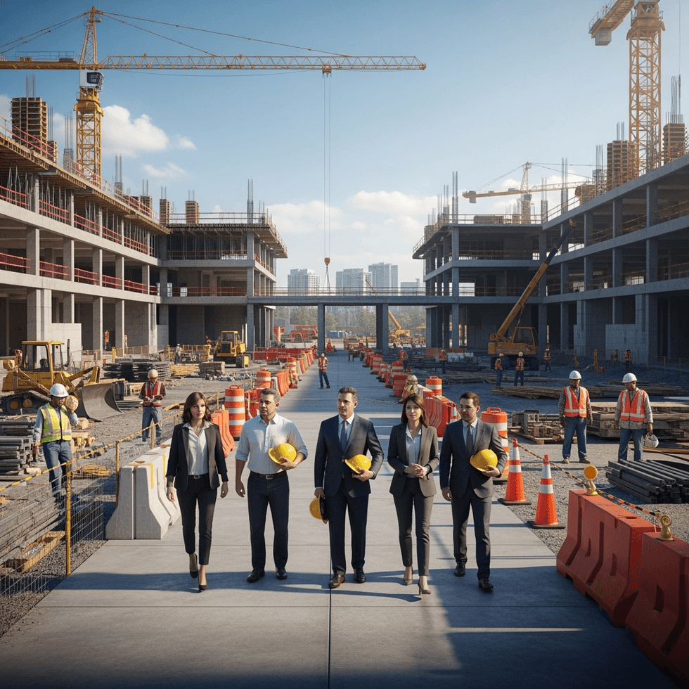 school construction site