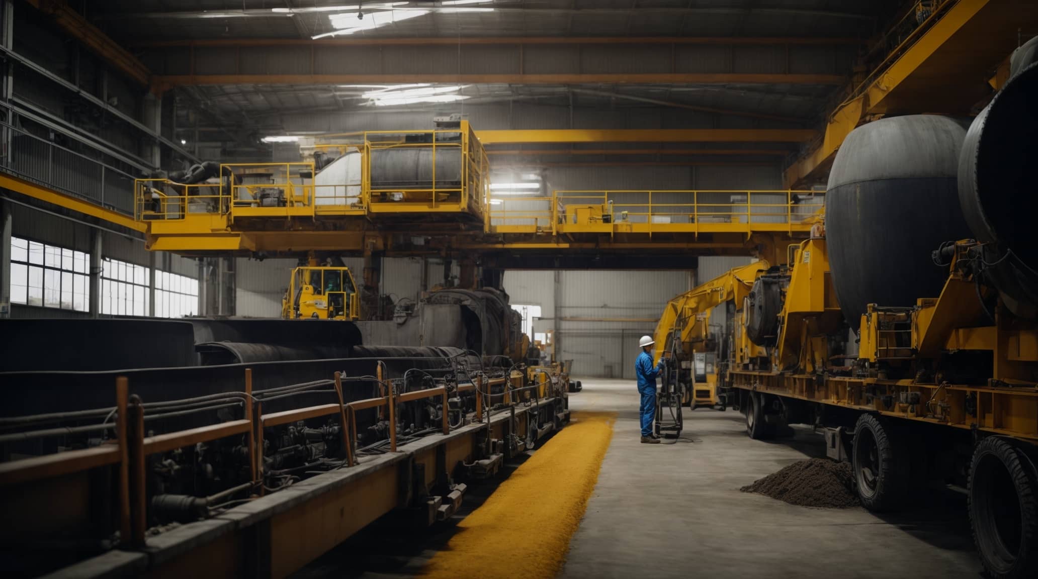 concrete plant maintenance