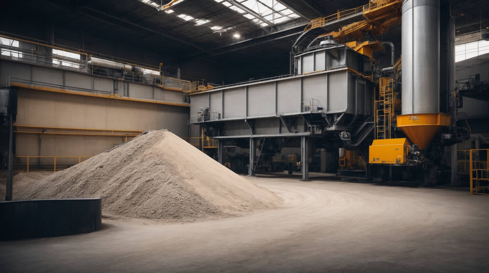 dry concrete batching