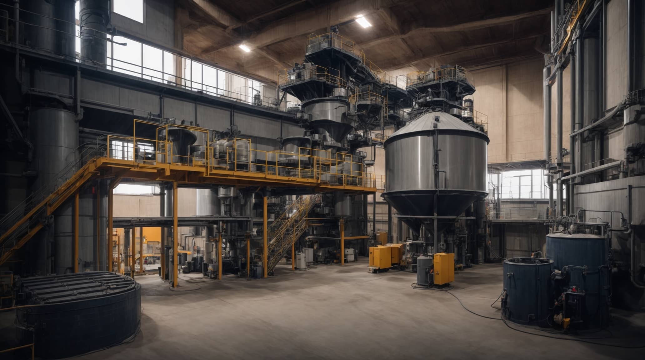 dry concrete batching plant