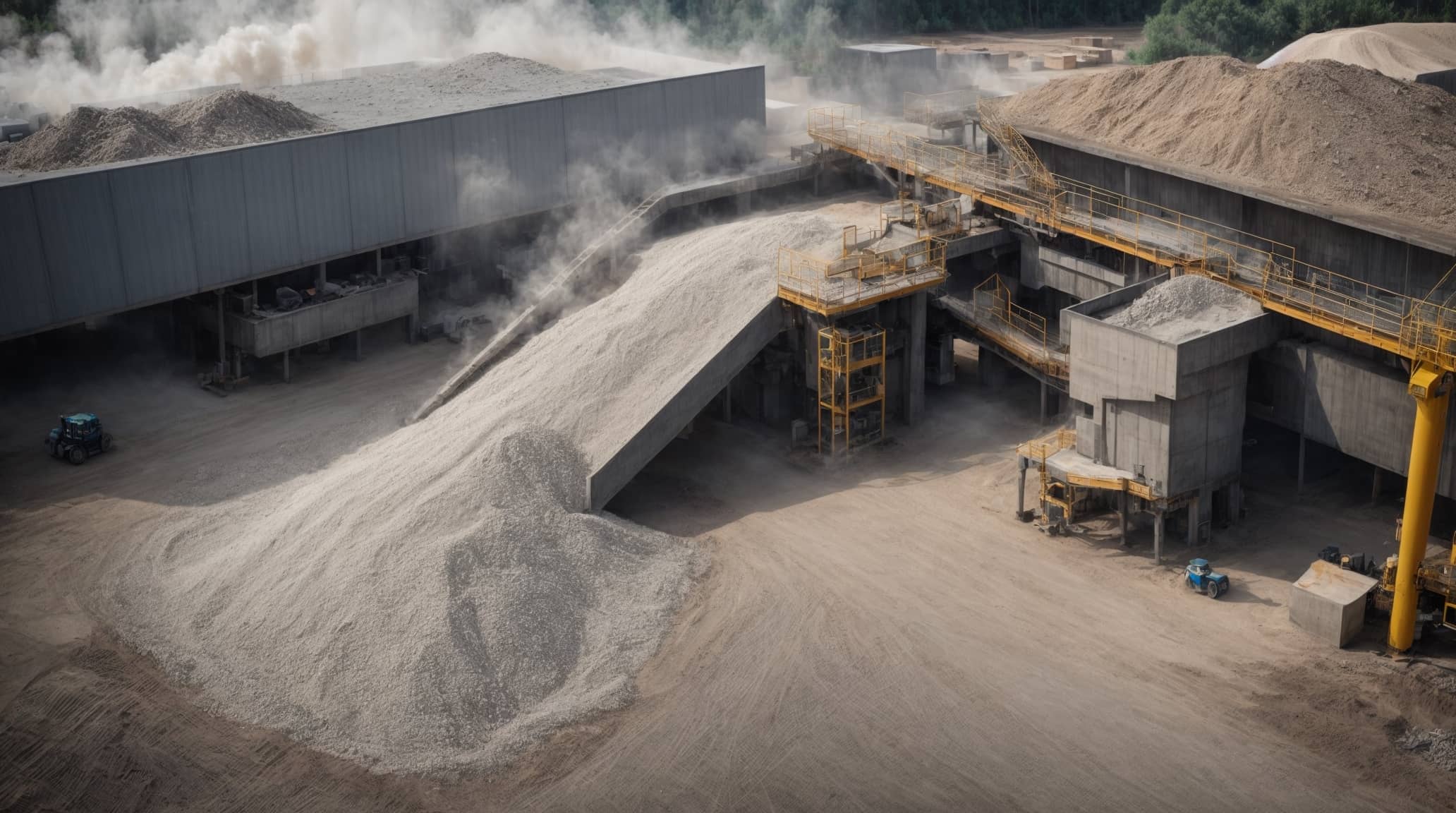 recycled concrete