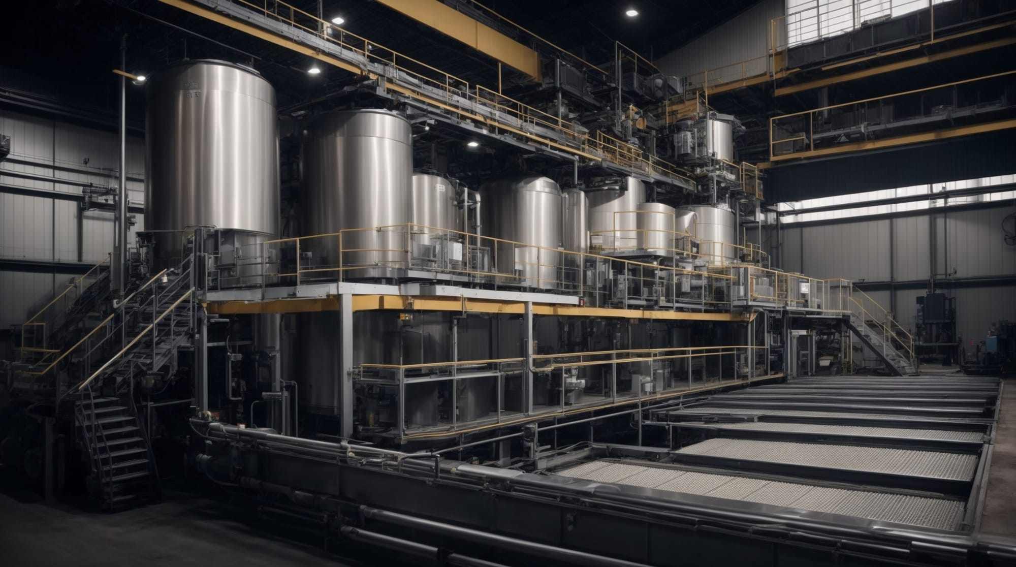 automated loading system in dry batching plant