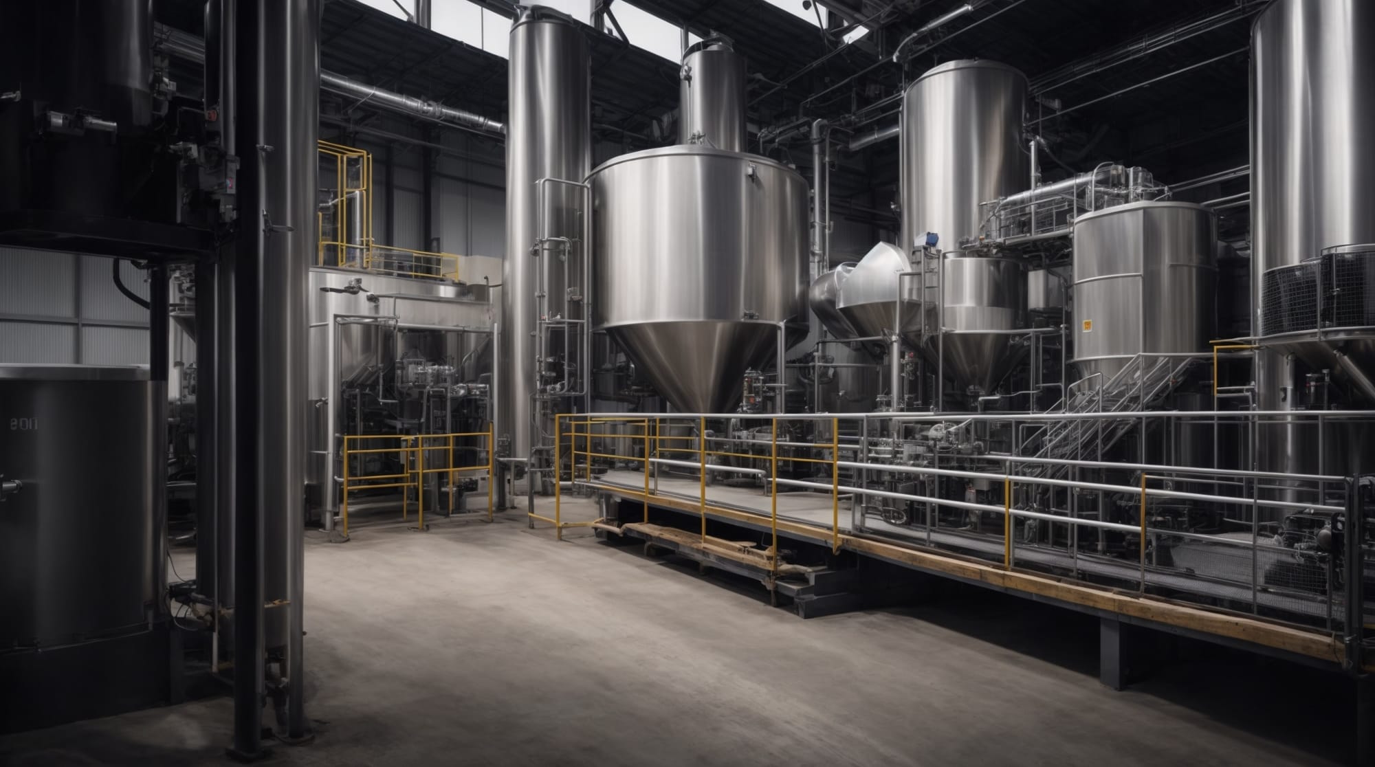 modern dry batching plant with automated controls