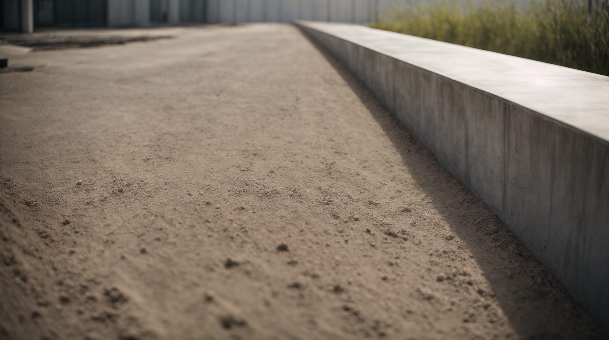 Environmentally friendly materials being used in a custom concrete mix