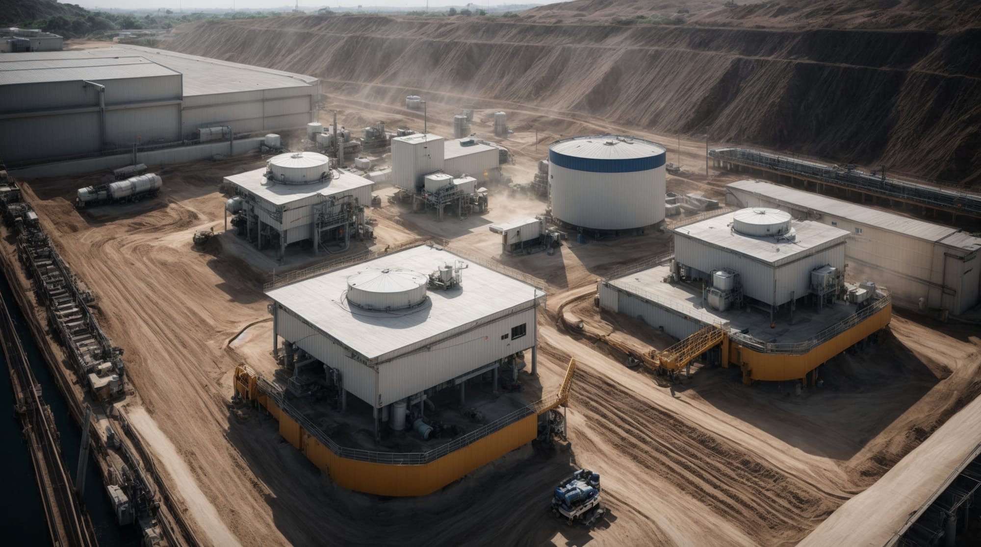 advanced sensors in dry concrete batching plants