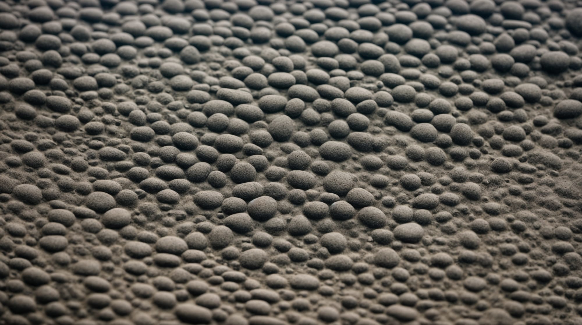 Photomicrograph of nano-enhanced concrete showing dense structure