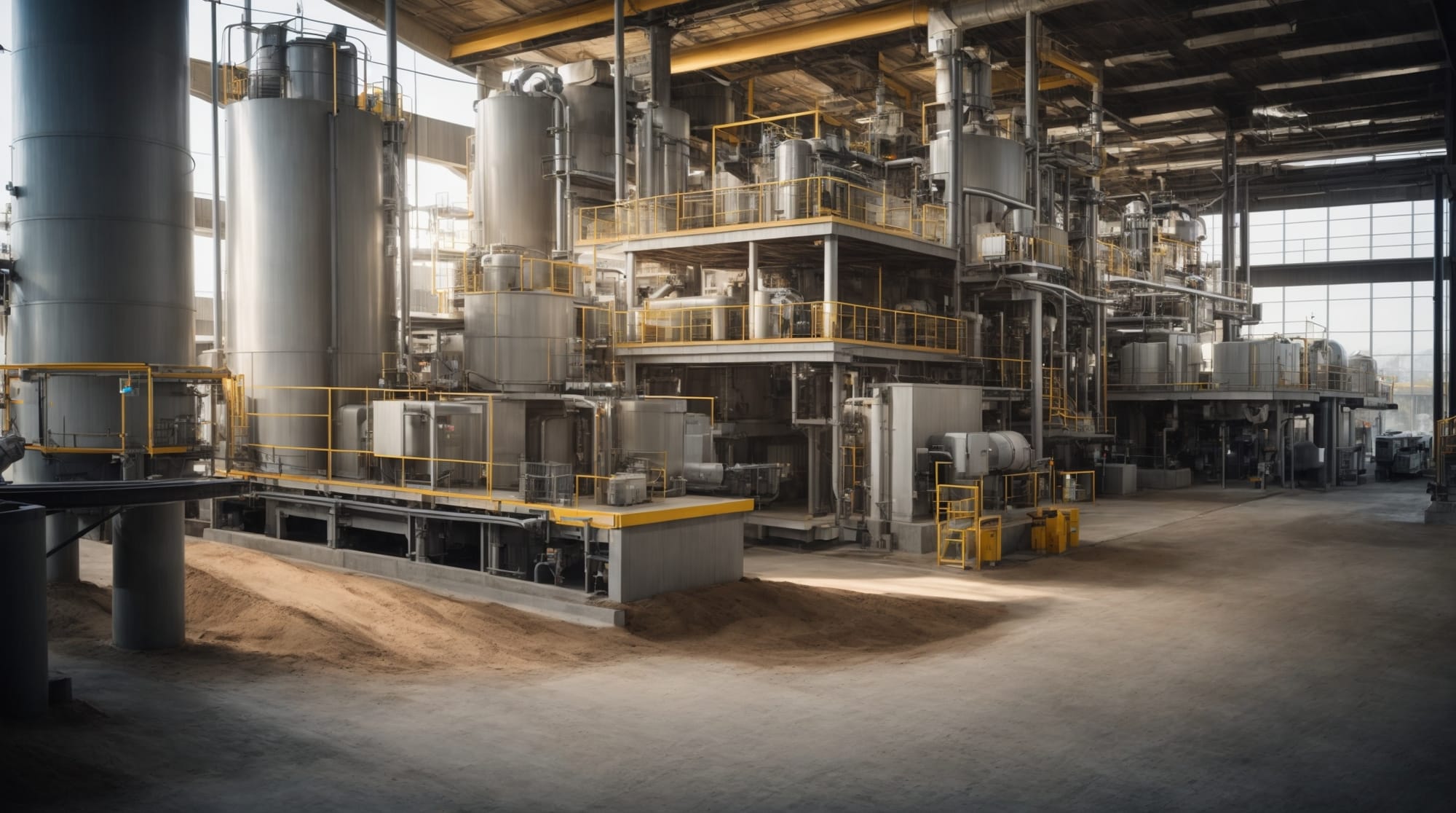 Eco-friendly concrete production at a dry batching plant