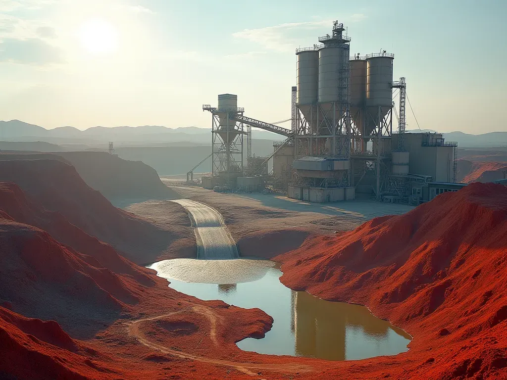 The 5 Billion Tonnes of Red Mud Sitting Behind Dams Is Finally Being Turned Into Concrete