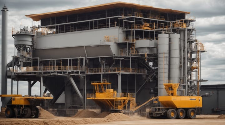 Streamlining Construction: Breakthroughs in Dry Concrete Batching